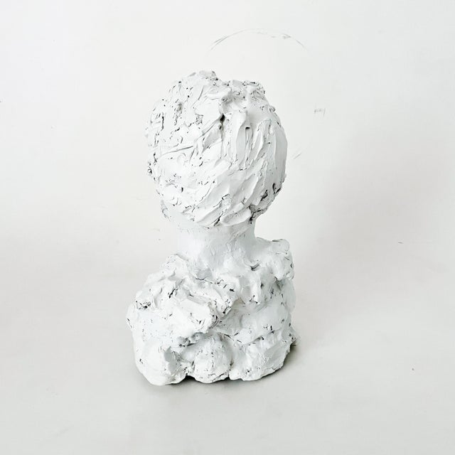 1960s Belgian Pre-Study Clay Bust C. 1960's For Sale - Image 5 of 10