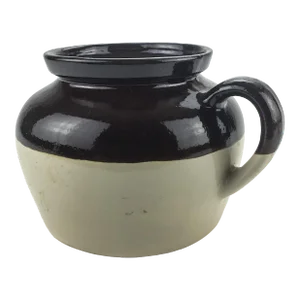 Vintage Boston Baked Beans Stoneware Pot 1 Quart