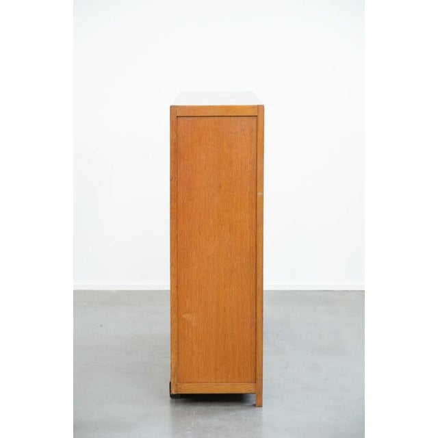 Art Deco Amsterdam School Bookcase, Early 20th Century For Sale - Image 5 of 16