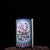 Asian Vintage Enamel on Copper Brush Pot With Floral & Butterfly Motifs – Qing Style For Sale - Image 3 of 9