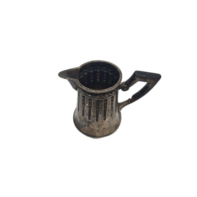Art Nouveau Silver Milk Jug, Sweden, 1950s For Sale - Image 3 of 13