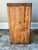 Vintage Country Rustic Sage Green Pine Magazine Crate With Heart Cutouts For Sale - Image 11 of 12