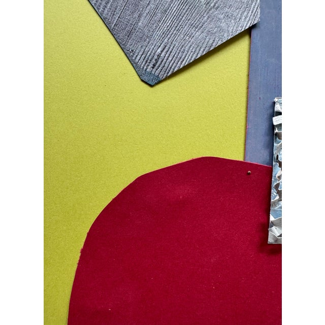 2020s "Pop Music 2" Original Mixed-Media Collage on Paper by Zac Woodiel For Sale - Image 5 of 9