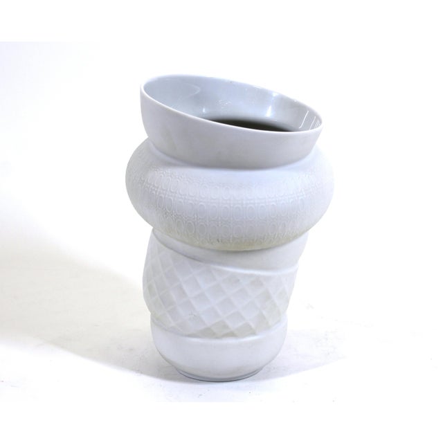 Bergmans for Rosenthal German Modern Biscuit Vase Chairish