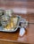 Silverplate Cordial Set + Serving Tray, Vintage For Sale - Image 10 of 12