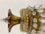 Metal Sconce in Metal, Brass and Glass, France, Early 20th Century For Sale - Image 7 of 10