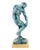 After Rodin, Green Modern Figurative Statue, Patinated Bronze For Sale - Image 3 of 8