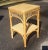 These Wicker tables are framed on wood and features a bottom shelf for extra storage. they can be used as wicker...