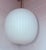 Vintage Mid-Century Modern Bologna Pendant Lamp Aloys F Gangkofner Sphere Opaline Glass 1954 For Sale - Image 4 of 14