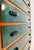Italian Chest of Drawers in Emerald Green Parchment and Walnut with Black Details, 1950s For Sale - Image 10 of 15