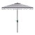 Vienna 7.5 Square Umbrella - Black/White For Sale