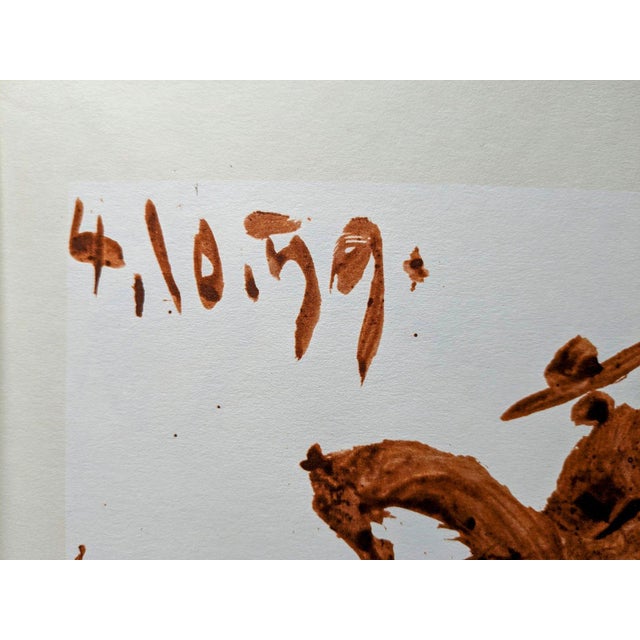 Pablo Picasso Pablo Picasso, Bull Fighter, Original Lithograph, 1961 For Sale - Image 4 of 5