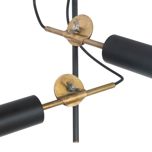 Ceiling lamp model 3452-8 stav spot 2 designed by johan carpner and manufactured by konsthantverk. the production of...