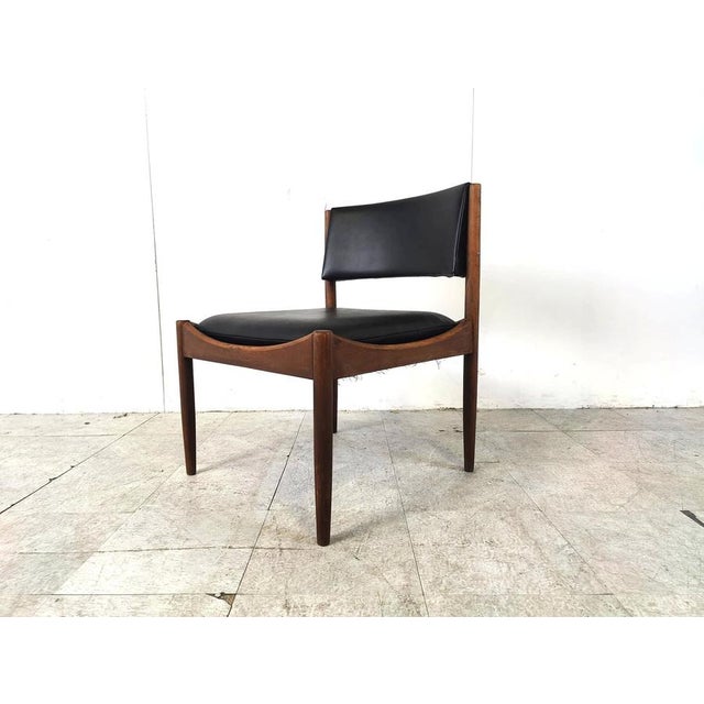 Set of Mid-Century Scandinavian Lounge Chair and Ottoman, 1960s For Sale - Image 3 of 11