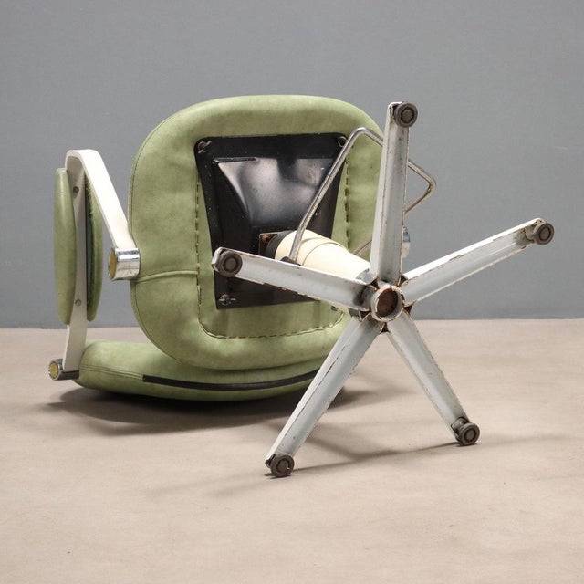 Vintage Barber Chair, 1970s For Sale - Image 10 of 11
