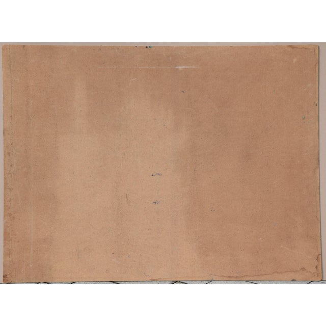 Dieter Nuhr, Hut on the Shore, 1985, Large Acrylic Painting For Sale - Image 8 of 9