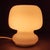 Modern Mushroom Table Lamp in Murano Opal Glass, 1970s For Sale - Image 3 of 10