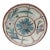 19th Century Majolica Flowers & Butterfly Plate Wasmuel For Sale