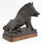 After Pietro Tacca (Italian, 1577-1640) "Il Porcellino" [The Little Pig] Patinated Bronze Sculpture, 20th century, mounted...
