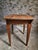 Rustic Antique French Worktable and Bistro Chair, 1900s and 1950, Set of 2 For Sale - Image 3 of 18