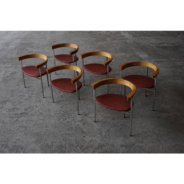PK11 Chairs by Poul Kjaerholm for E. Kold Christensen, Denmark, 1950s, Set of 6 For Sale - Image 11 of 11