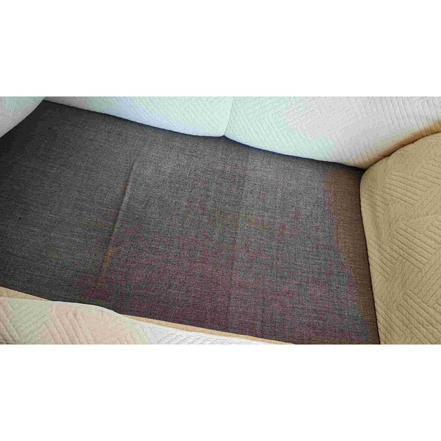 Fabric Armchairs, 1980s, Set of 2 For Sale - Image 8 of 9