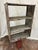 Industrial Metal Bookshelf Display Stand, Sturdy Design, USA, 1935 For Sale - Image 4 of 11
