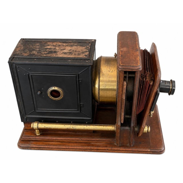 Black Antique 19th Century Camera For Sale - Image 8 of 8
