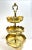 Art Nouveau Vintage Art Nouveau Brass 3-Tiered Serving Piece For Sale - Image 3 of 11