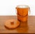 Vintage handled design Teak wood ice bucket Or wine cooler. It has elegant and clean lines. This lidded teak piece...