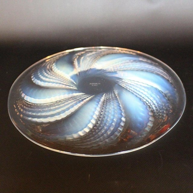 1930s Fleurons Plate by René Lalique, 1930s For Sale - Image 5 of 7