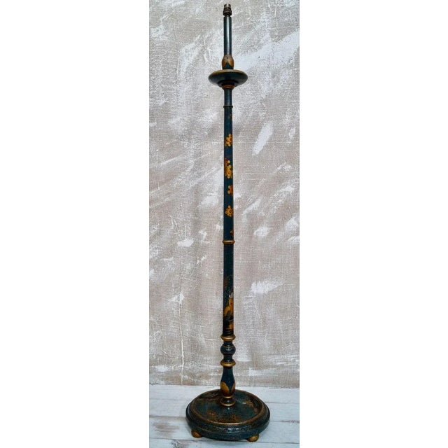 Edwardian Chinoiserie Floor Lamp For Sale - Image 4 of 12