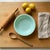 Bring timeless American kitchen design to your table with this set of eight authentic Anchor Hocking Fire-King Jadeite...