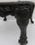 Mid-Century Modern Cast Iron Footman with Pierced Top Cabriole Legs c 1880 For Sale - Image 3 of 4