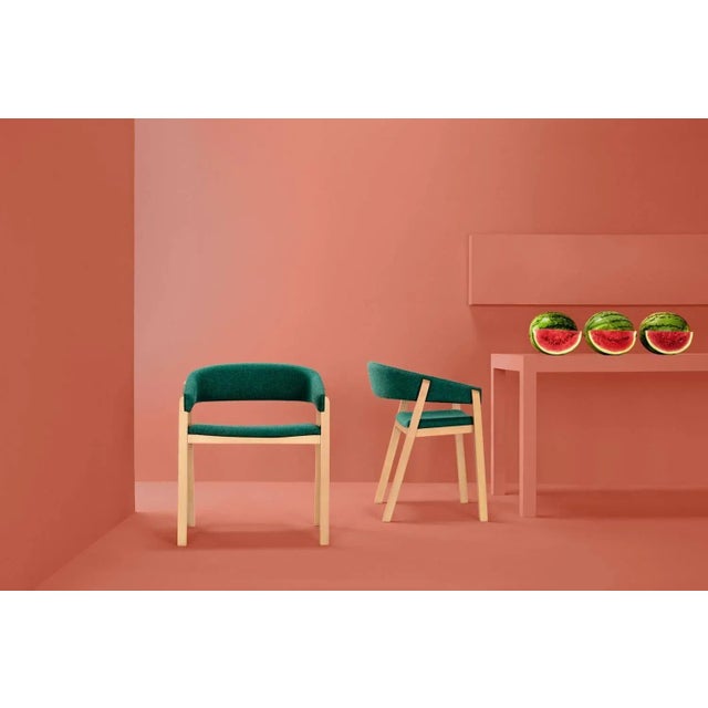 Wood Oslo Living Armchair, Pepe Albargues For Sale - Image 7 of 10