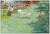 Modern Late 20th Century Garden Serenity, Ming Feng For Sale - Image 3 of 4