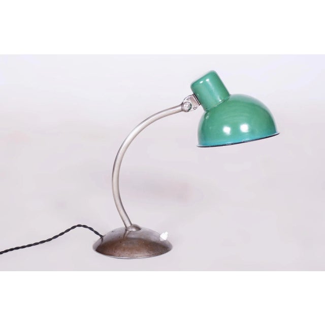 Bauhaus Table Lamp in Chrome, 1930s For Sale - Image 10 of 11