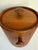Brown Vintage Mid-Century Danish Modern Teak Ice Bucket With Lid & Liner For Sale - Image 8 of 12