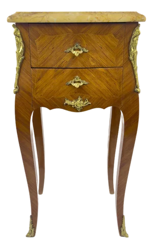 19th Century French Empire Mahogany Gueridon With Marble Top