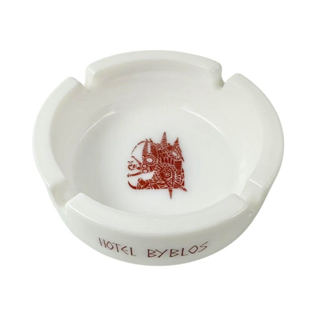 Vintage Hotel Byblos Saint-Tropez France Ashtray For Sale - Image 9 of 9