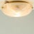 Round White and Smoked Marbled Glass Flush Mount from Hillebrand, Germany, 1960s For Sale - Image 6 of 17