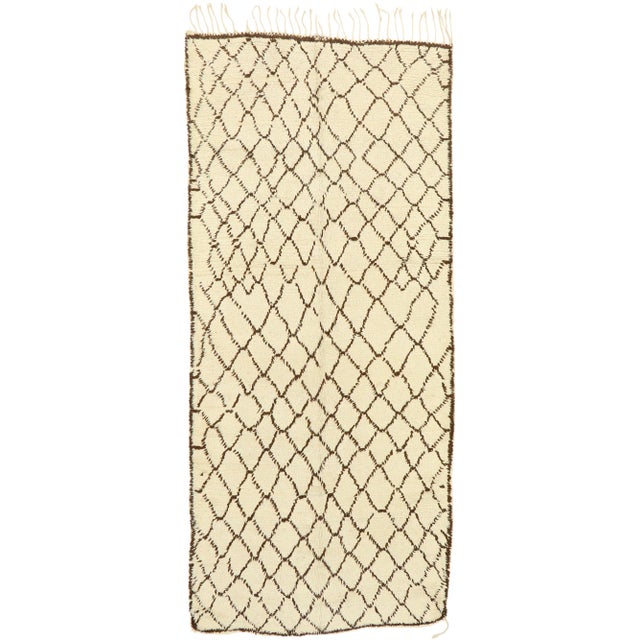 Vintage Moroccan Azilal Rug - 05'02 X 11'04 For Sale In Dallas - Image 6 of 9