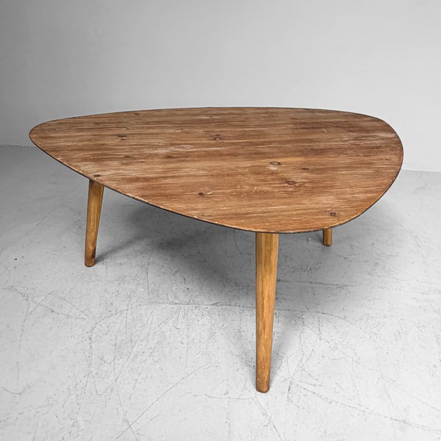 Vintage Wooden Coffee Table, 2000s For Sale - Image 6 of 9