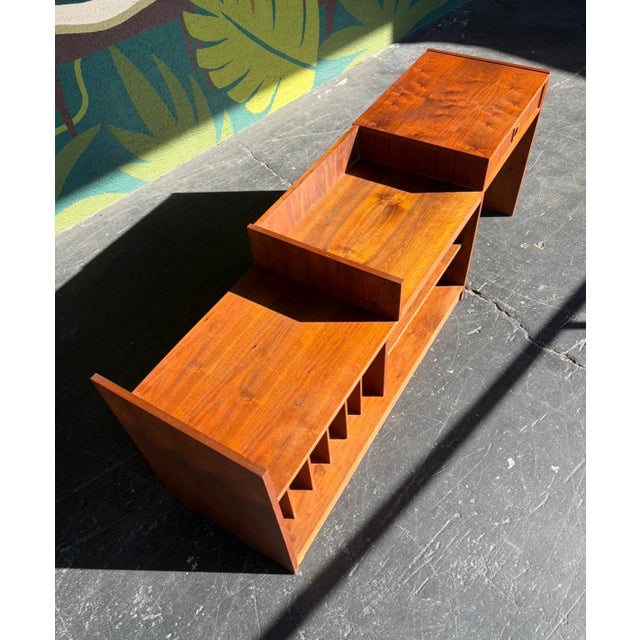 Danish Modern Modular Entertainment Console For Sale - Image 9 of 13