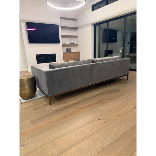 Restoration Hardware Rh Contemporary Sofa For Sale - Image 4 of 6