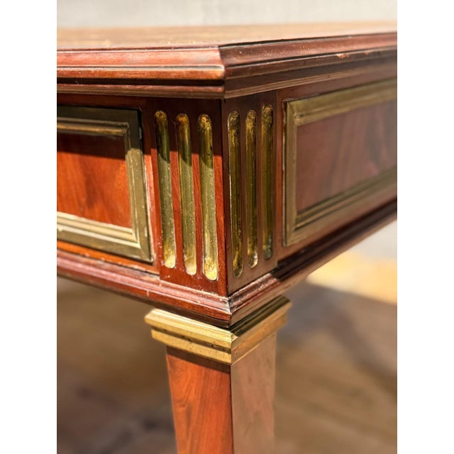 Antique Louis XVI Writing Desk, 1880 For Sale - Image 15 of 18