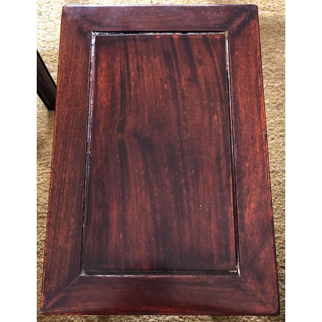 Chinese Rosewood Nesting Tables, Set of 4 For Sale In San Francisco - Image 6 of 9