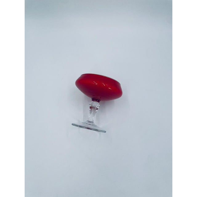 Vintage Glass Goblet, 1975 For Sale - Image 3 of 7