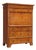 Biedermeier Secretary in Lemonwood and Ebony For Sale