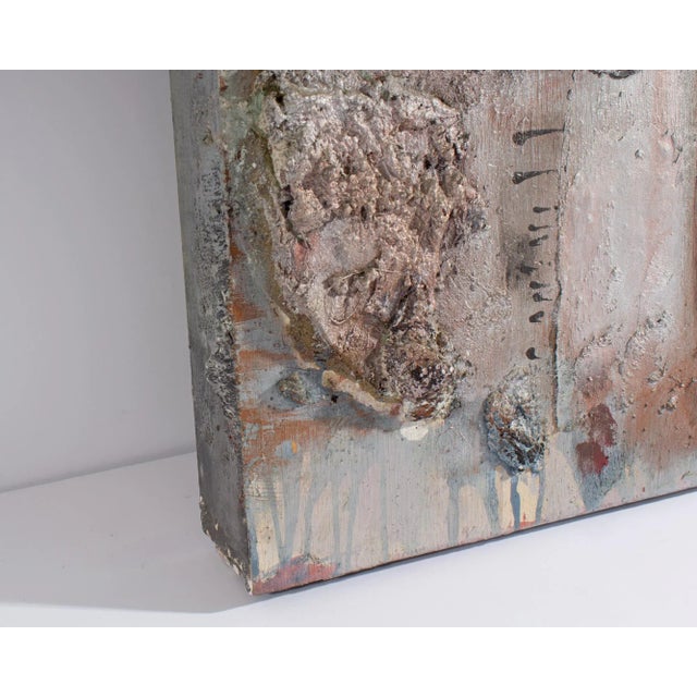 Contemporary “Dolmen Series #18” Mixed Media Wall Assemblage Signed by Juliet Holland For Sale - Image 3 of 10